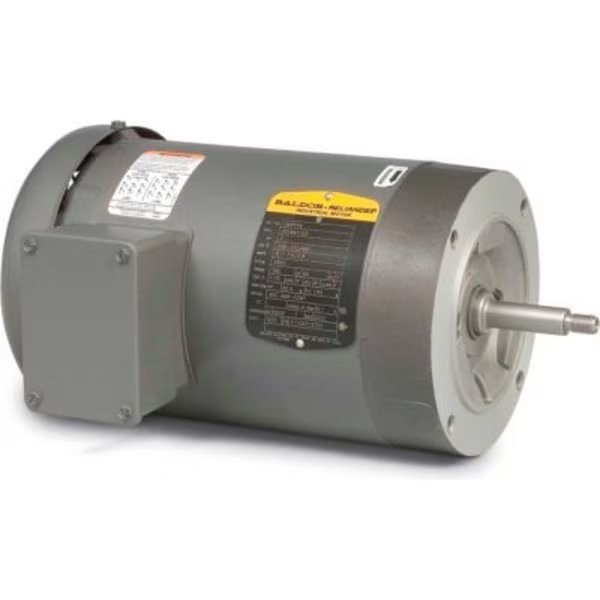 Baldor-Reliance Motor JM3461, .5HP, 1725RPM, 3PH, 60HZ, 56J, 3416M, TEFC, F1, Baldor-Reliance, Mfr#: JM3461