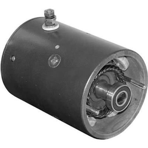 SAM Motor 12 VDC CounterClockwise Tang Shaft-Replaces Sno-Way #96105233/96106802, Buyers Products, Mfr#: 1303600