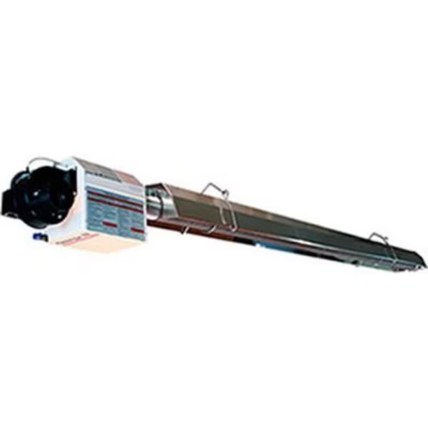 Omega IIÂ Propane Gas Infrared Straight Tube Heater, 30' Tube Length, 50000 BTU, Combustion Research Corporation, Mfr#: 0920.30LP.S
