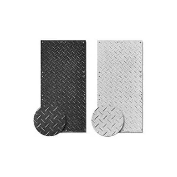Checkers® MAT-PAK, 4' x 8' Black AlturnaMATS®, Smooth on 1-Side, AMCP4S1, Justrite, Mfr#: AMCP4S1