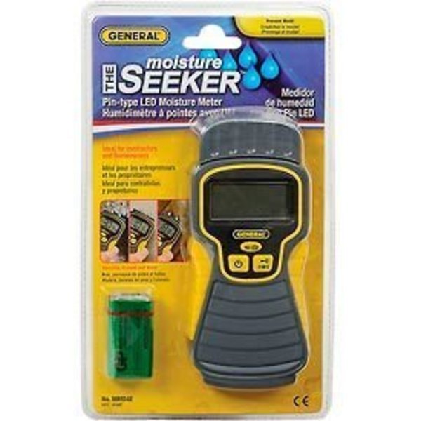 General Tools MMD4E The Seeker„¢ Digital Moisture Meter, General Tools, Mfr#: MMD4E