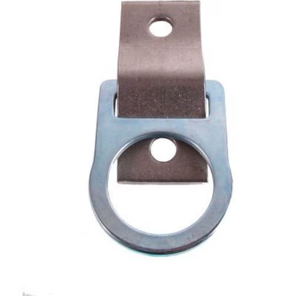 Guardian D-Ring 2 Hole Anchor Plate, Zinc Plated/Stainless Steel, 130-420 lbs. Capacity, Gf Protection, Mfr#: 360
