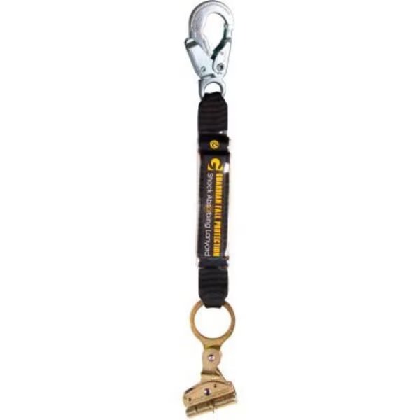 Guardian 01507 GRAB-R 18"L Rope Grab With Shock Pack, 5/8" or 1/2" Thick Rope, Gf Protection, Mfr#: 1507
