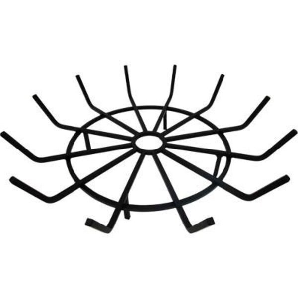 Pleasant Hearth Wagon Wheel Steel Wood Grate 28