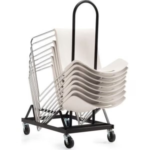 Global„¢ Chair Dolly for Popcorn Series Stacking Chair - Stacks Up to 34 Chairs, Gec, Mfr#: 6715