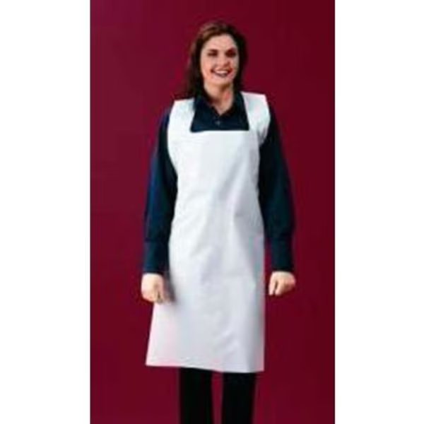 1 Mil Polyethylene Apron, White, 24" x 42", 100/Bag, 10 Bags/Case, Keystone Safety, Mfr#: AP-PE-2442REGWT