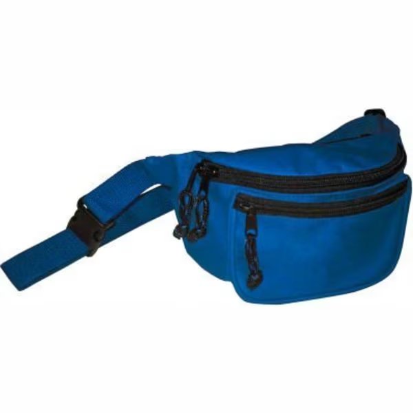 Kemp Fanny Pack With Screenprint Guard, Navy, No Logo, 10-103-NVY-NL, Kemp Usa, Mfr#: 10-103-NVY-NL