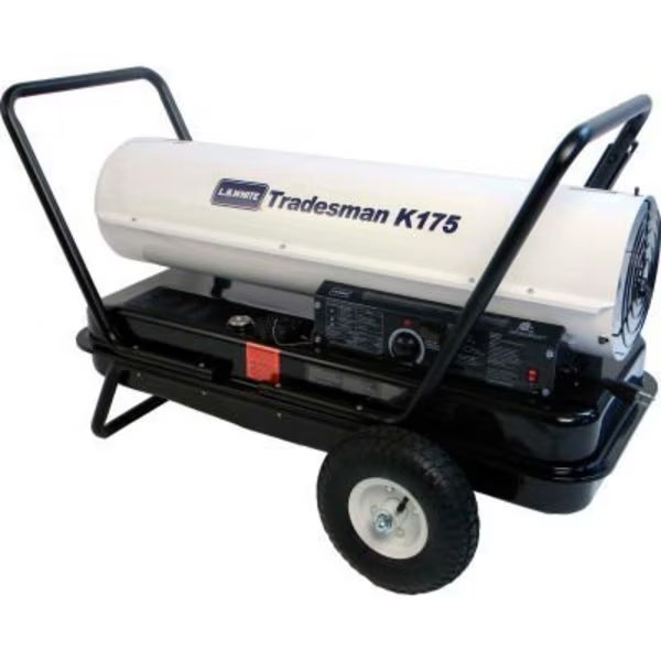 L.B. White® Portable Forced Air Kerosene Heater, 120V, 175000 BTU, L.B. White, Mfr#: Tradesman K175