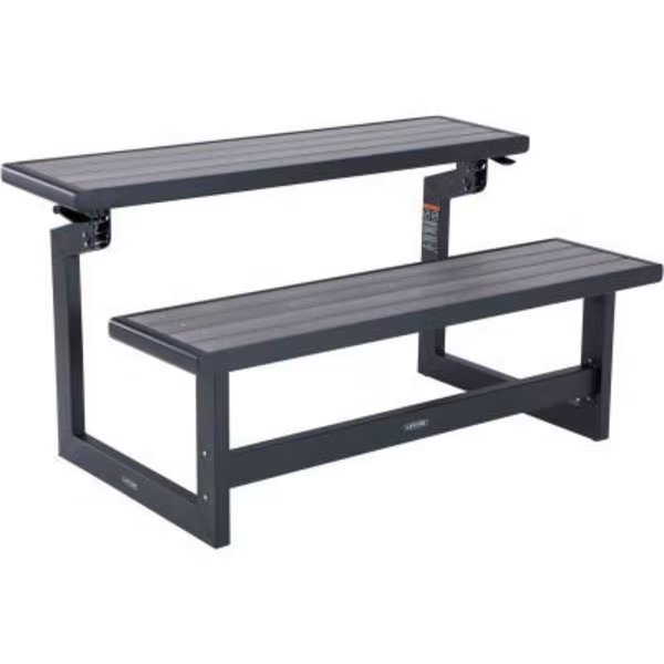 Lifetime® Simulated Wood Convertible Bench, Gray, Lifetime, Mfr#: 60253