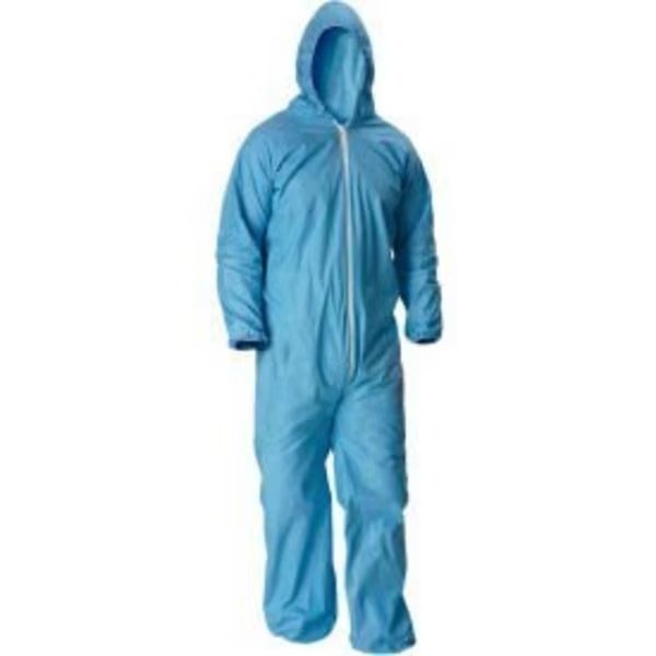 Lakeland Pyrolon® Plus 2 Disposable FR Coverall 2XL, Hood, Elastic Wrists/Ankles, 25/Cas, 7428B, Lakeland Industries, Mfr#: 07428B-XL