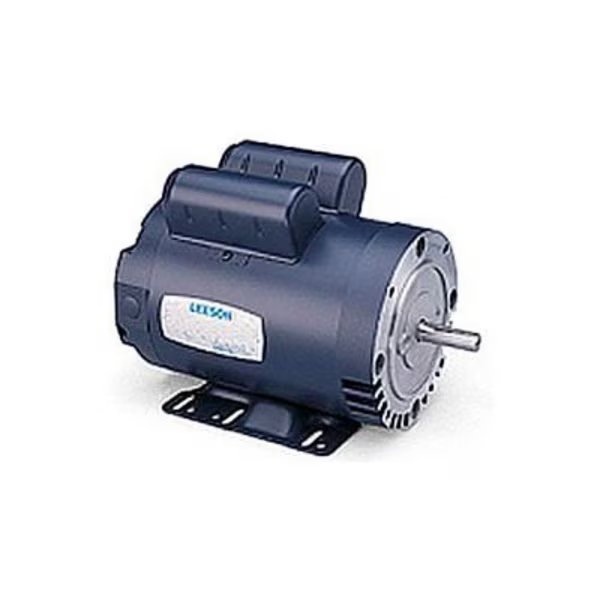 Leeson Motors - 1.5HP, 115/208-230V, 1725RPM, DP, Rigid C Mount, 1.15 S.F., Leeson Electric, Mfr#: E113700.00