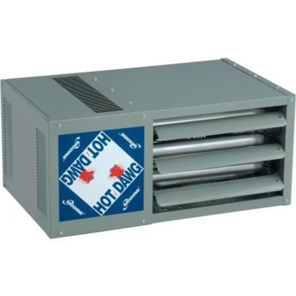 Modine Hot Dawg® Natural Gas Fired Unit Heater Low Profile 75000 BTU, Modine Manufacturing, Mfr#: HD75AS0121FBAN