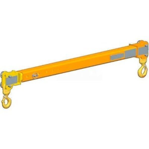 M&W 12-20' Spread Beam Telescoping Adjustable - 10,000 Lb. Capacity, Machining & Welding By Olsen, Inc., Mfr#: 12853