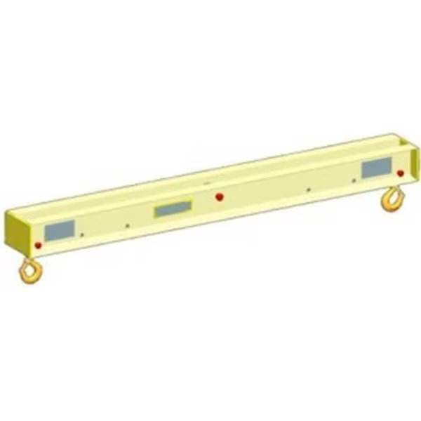 M&W 6' Ultra Low Headroom Lift Beam 2000 Lb. Capacity, Machining & Welding By Olsen, Inc., Mfr#: 16490