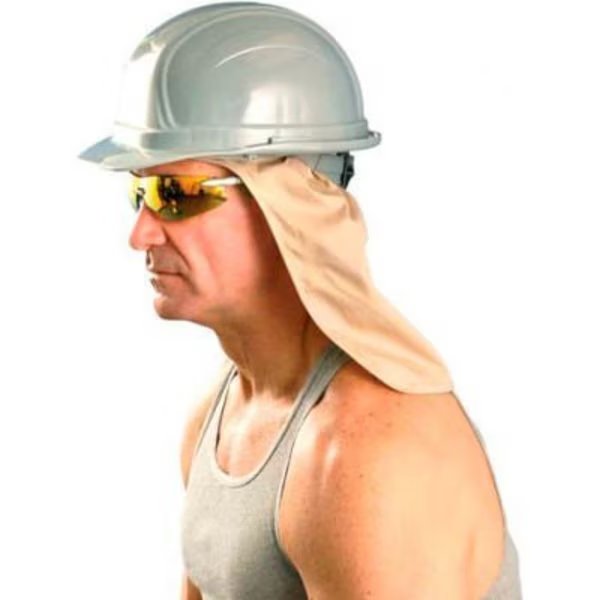 OccuNomix Hard Hat Sweatband w/Neck Shade Khaki, 971-KHK, Occunomix, Mfr#: 971-KHK
