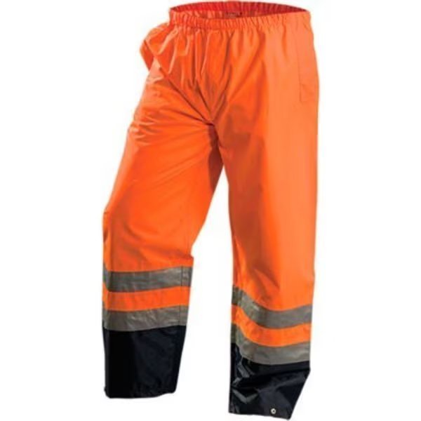 OccuNomix Premium Breathable Pants, Class E, Waterproof, Hi-Vis Orange, XL, LUX-TENR-OXL, Occunomix, Mfr#: LUX-TENR-OXL