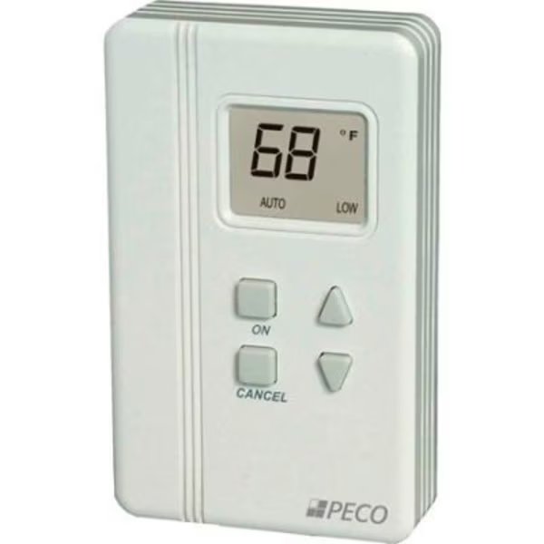 PECO Trane Compatible Zone Sensor SDP155-008 Digital Display, Temp Adjust, On, Cancel, Comm Jack, Peco, Mfr#: 69561