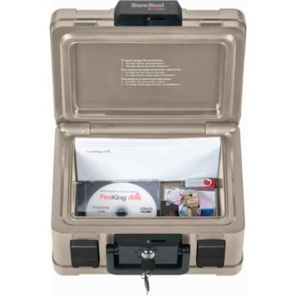 FireKing® SS102 SureSeal Fire & Waterproof Chest, 12-3/16