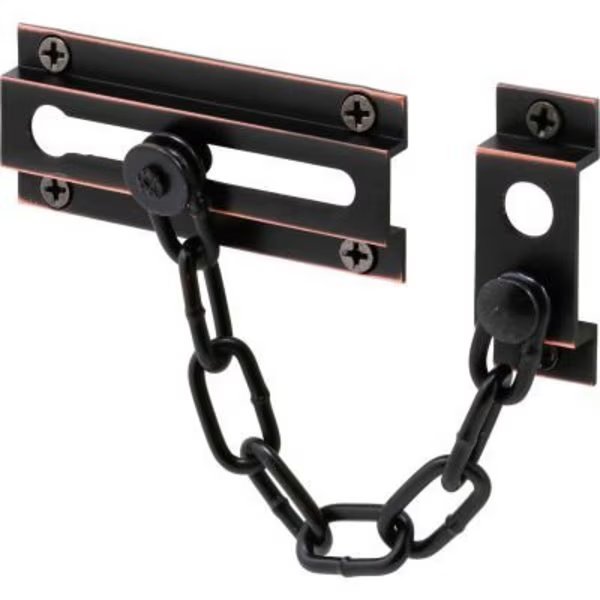 Prime-Line® Chain Door Guard, U 10305, Classic Bronze, Prime-Line, Mfr#: U 10305