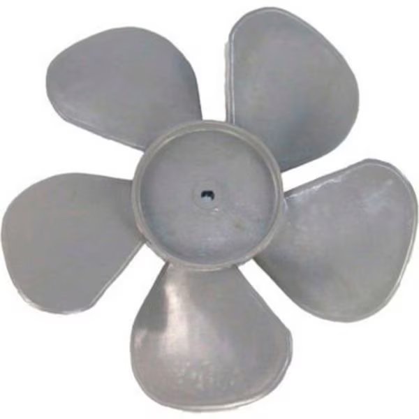 Small Plastic Push-On Fan Blade, 6-5/8