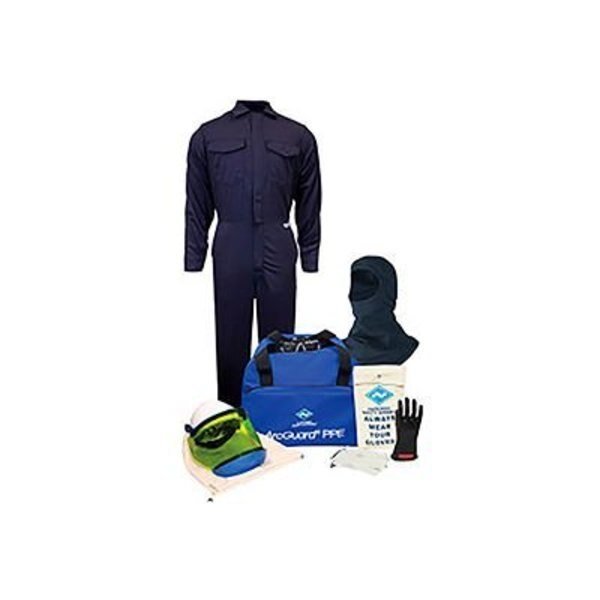ArcGuard® KIT2CV08BXL09 8 cal/cm2 Arc Flash Kit w/ FR Coverall w/ Balaclava, XL, Glove Size 09, National Safety Apparel, Mfr#: KIT2CV08BXL09