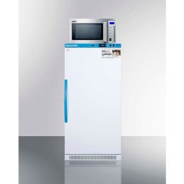 Accucold MOMCUBE„¢ Breast Milk Refrigerator/Microwave Combination, 8 Cu. Ft., Summit Appliance Div., Mfr#: MLRS8MCLK-SCM1000SS