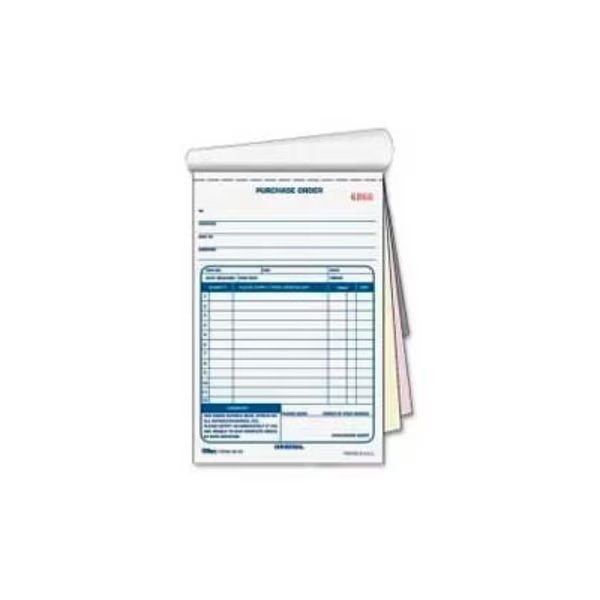 Tops® Purchase Order Book, 3-Part, Carbonless, 5-9/16