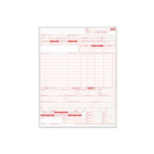 Tops® Laser UB-04 Claim Forms, 1-Part, 8-1/2