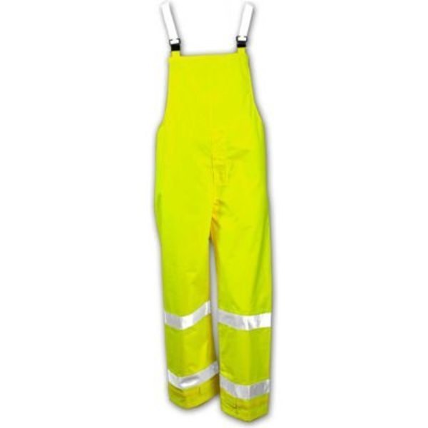 Tingley® O23122-Vision„¢ Snap Fly Front Overall, Fluorescent Lime, Large, Tingley Rubber, Mfr#: O23122.LG