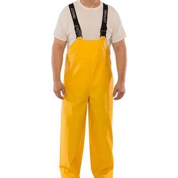Weather-Tuff® Overall, Yellow, .40MM PVC On Polyester, LG, Tingley, Mfr#: O33017.LG