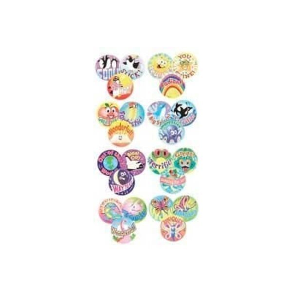 Trend® Praise Words Stinky Stickers Variety Pack, 435 Stickers/Pack, Trend Enterprises, Mfr#: T6490