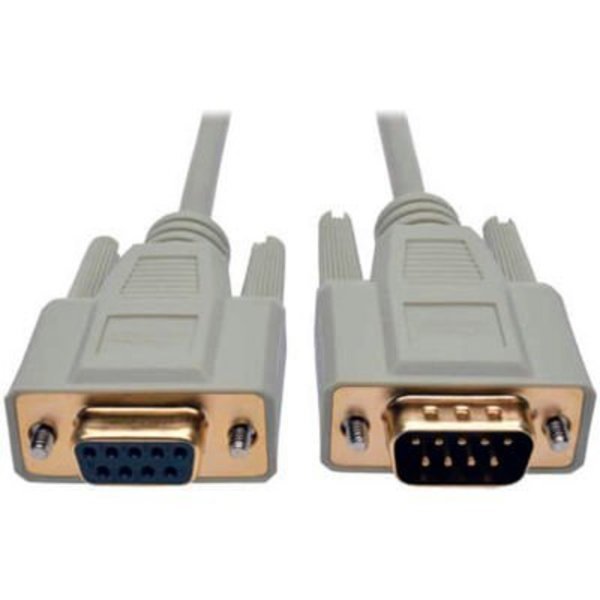 Tripp Lite Serial DB9 Serial Extension Cable, Straight Through (DB9 M/F), 6 ft., Tripp Lite, Mfr#: P520-006
