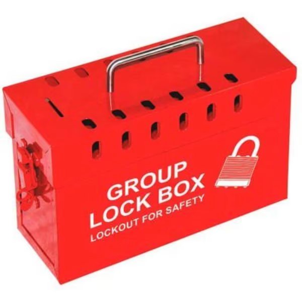 ZING Red Group Lock Box, , Zing, Mfr#: 7299R-UN