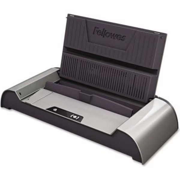 Fellowes® Helios Thermal Binding Machine, 600 Sheets, 21-4/5 x 11-3/4 x 9, Gray, Fellowes, Mfr#: 5219501