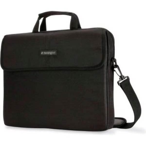 Kensington 62562 Laptop Sleeve, Padded Interior, Inside/Outside Pockets, Black, Katun Corporation, Mfr#: 62562