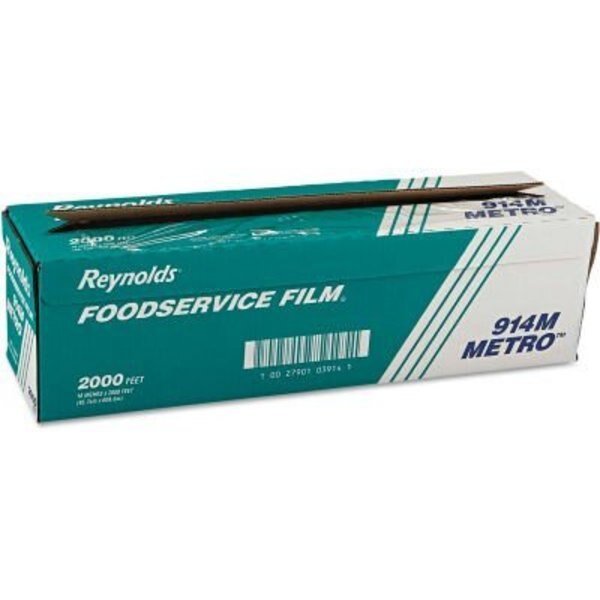 Reynolds Wrap® Metro Light-Duty PVC Film Roll w/Cutter Box, 18