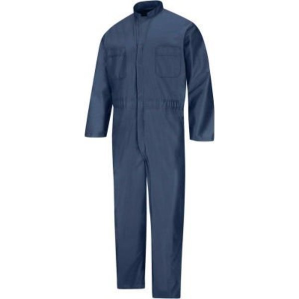 Red Kap¬Æ ESD/Anti-Static Operations Coverall, Navy, Polyester/Nylon, Regular, M, Vf Imagewear, Mfr#: CK44NVRGM