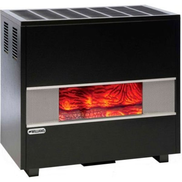 Williams Fireplace-Look Room Heater 5002522A Natural Gas 50000 BTU, Williams Furnace Co., Mfr#: 5002522A