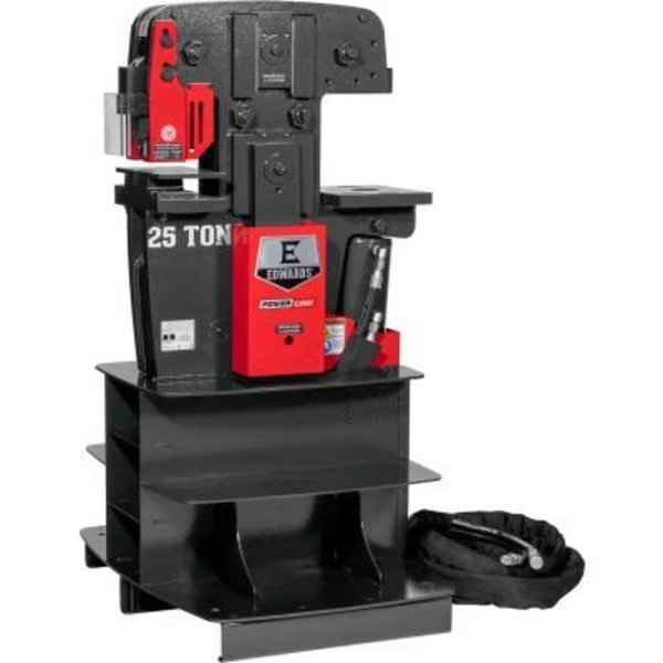 Edwards 25 Ton Dual Station and Portable Power Unit 1 Phase, 230 Volt, Edwards Mfg Co., Mfr#: HAT2510
