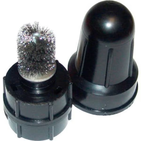E-Z Red Battery Post Cleaner, Black, Integrated Supply Network, Mfr#: S501