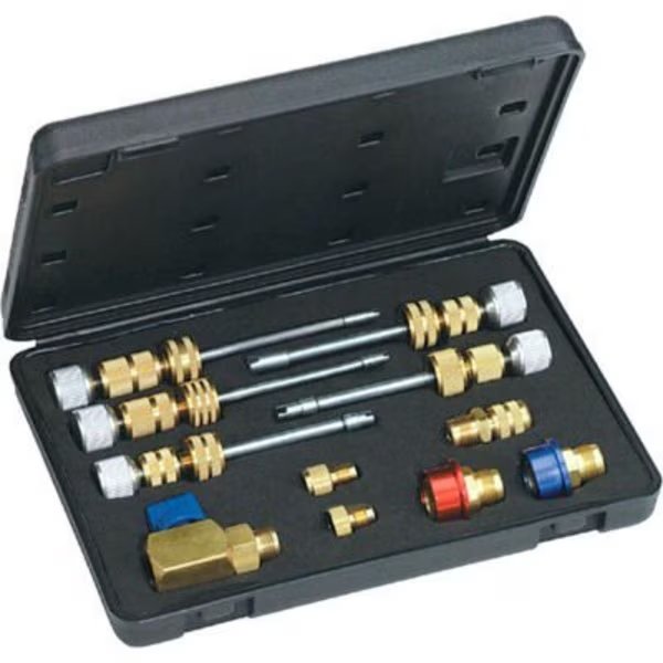 Mastercool Universal A/C Valve Core Remover and Installer Kit R-12 / R-134a - MSC58490, Integrated Supply Network, Mfr#: MSC58490