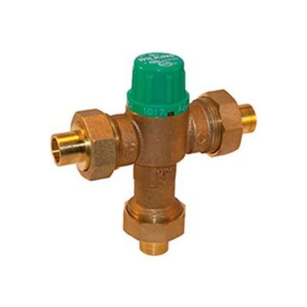 Zurn 1-ZW1017XLC 1" CU Sweat TMV - ASSE 1017 Lead-Free Cast Bronze, Zurn, Mfr#: 1-ZW1017XLC