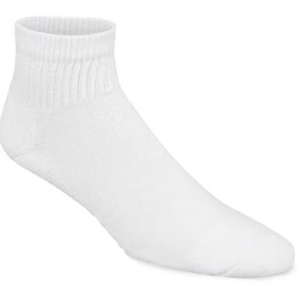 3PK LG WHT QTR Sock, Wigwam Mills, Mfr#: S1168-051-LG