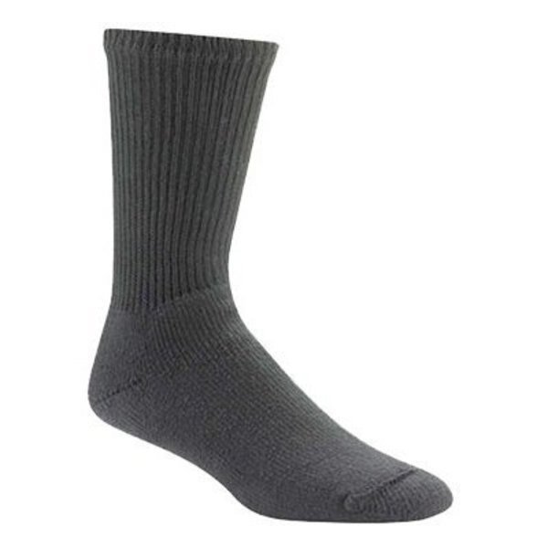 LG Blk King Cott Socks, Wigwam Mills, Mfr#: F1055-052-L