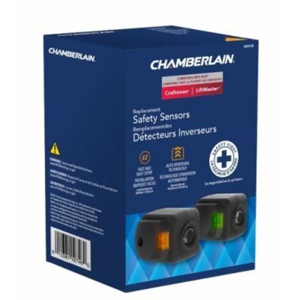 2PK Gara DR Safe Sensor, Chamberlainrp, Mfr#: 820CB