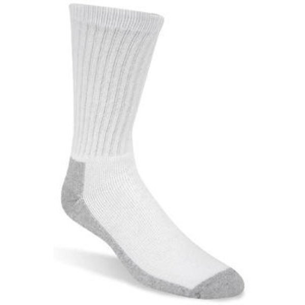 3PK LG WHT Crew Sock, Wigwam Mills, Mfr#: S1221-44H-L