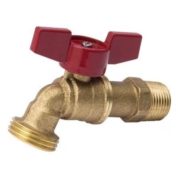 12QTR Hose Bibb Valve, B & K, Mfr#: 103-053HN