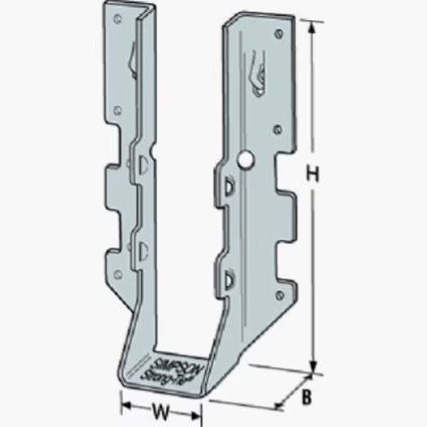 G185 2x10 Joist Hanger, Simpson Strong-Tie, Mfr#: LUS210Z