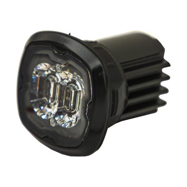 1.5 in. Flush/Surface Mount Amber/Clear LED Strobe Light, Buyers Products, Mfr#: 8892412