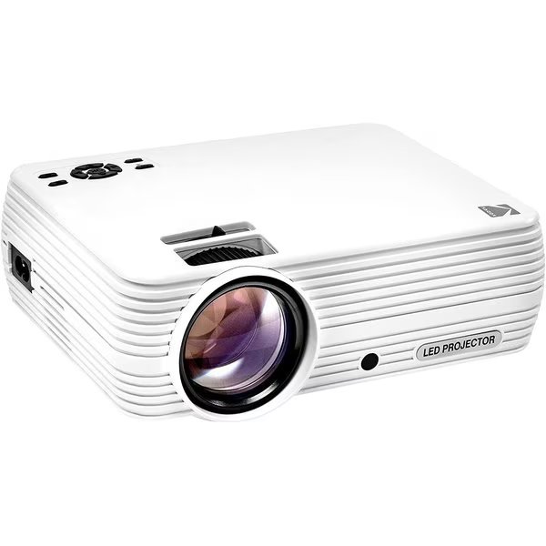 FLIK X7 1280 x 720 LCD Home Theater Projector System with 100 Lumens -Tripod and Case Included, Kodak, Mfr#: RODPJSX5P720